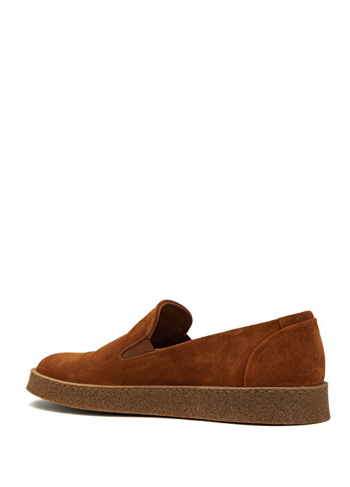 Taba Erkek Süet Loafer - Görsel 4