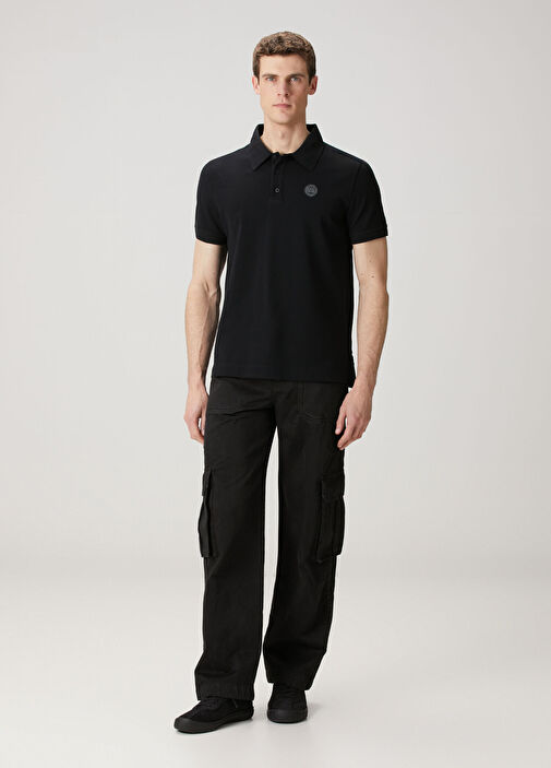 Canada Goose Çok Renkli Siyah Erkek Beckley Siyah Polo Yaka T