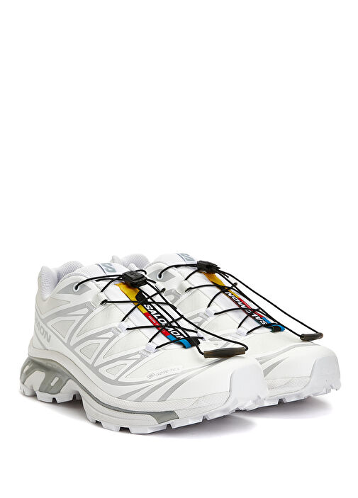Salomon XT-6 Gore-Tex Beyaz Silver Kadın Sneaker - Görsel 3