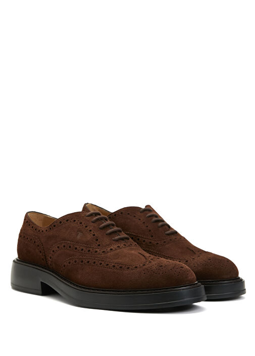 Kahverengi Erkek Süet Ayakkabı - Görsel 3