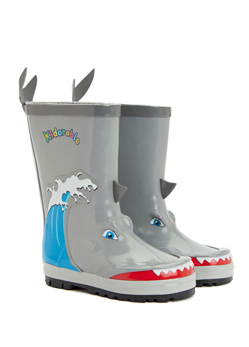 Köpek Balığı Çocuk Yağmur Çizmesi - Görsel 3
