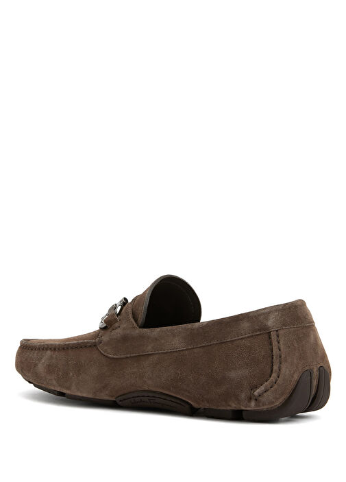 Kahverengi Erkek Deri Driver - Görsel 4