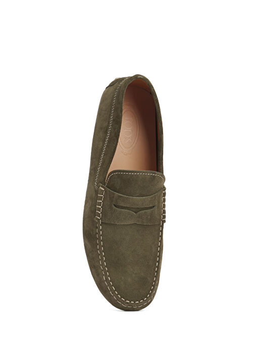 Gommino Haki Erkek Süet Driver - Görsel 5