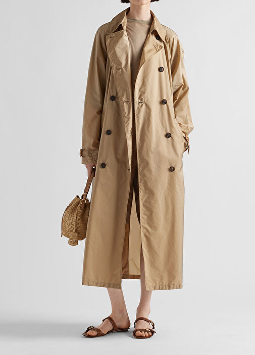 Prada Nötr Kadın Hafif Re-Nylon Trençkot 1454035 | Beymen