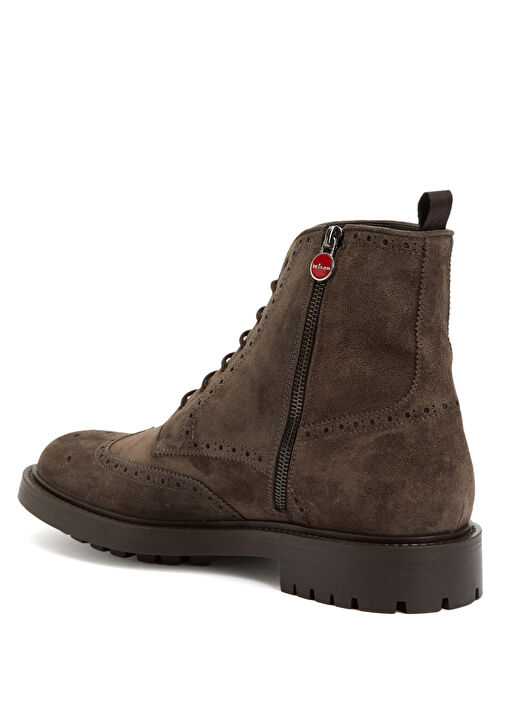 Koyu Kahverengi Erkek Süet Bot - Görsel 4