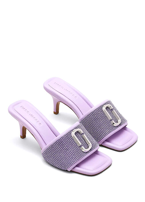 The J Marc Mor Silver Kadın Deri Terlik - Görsel 3