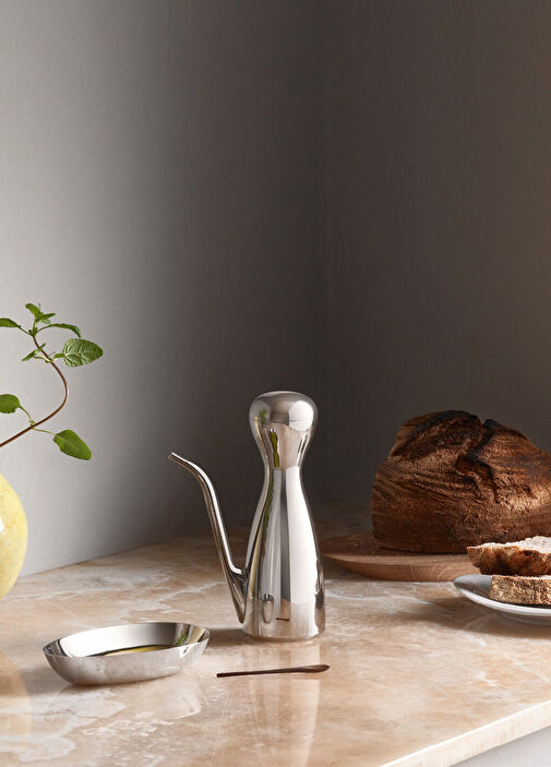 Georg Jensen - Alfredo 30 cl Çelik Yağdanlık - Gri