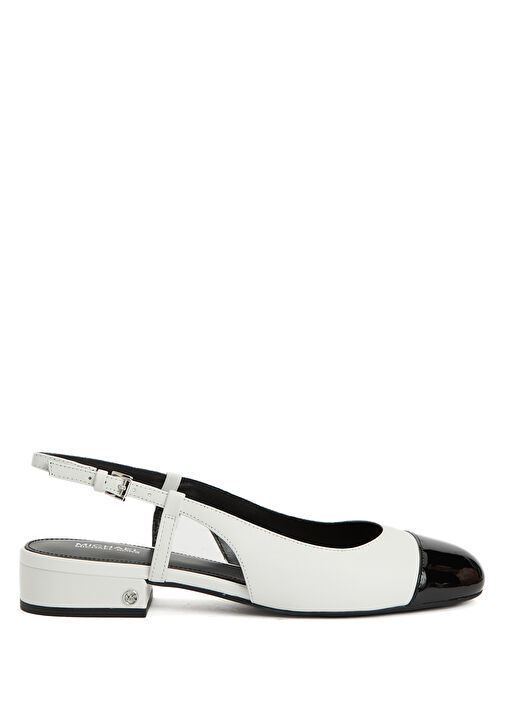 Perla Beyaz Deri Babet - Görsel 2