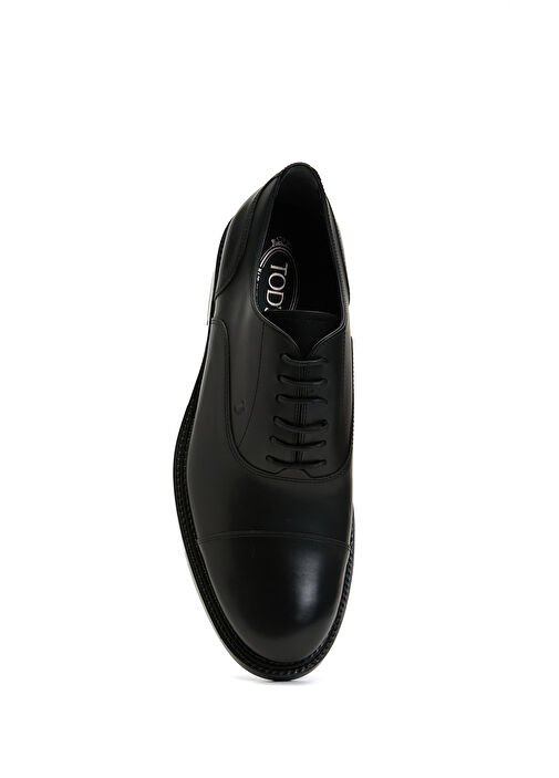Siyah Erkek Deri Ayakkabı - Görsel 5