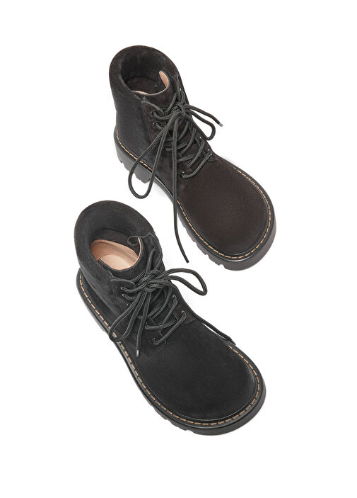 Sierra Combat Siyah Erkek Süet Bot - Görsel 4