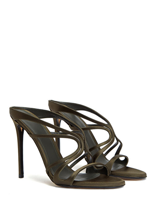 Alevi Alevi Mony Haki Kadın İpek Terlik Beymen'de! Haki - 3. görsel