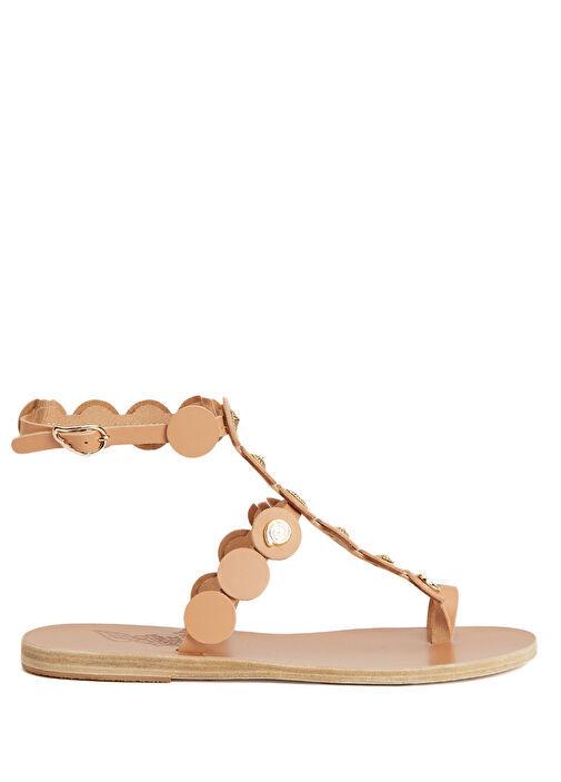 Madison Naturel Kadın Deri Sandalet - Görsel 2