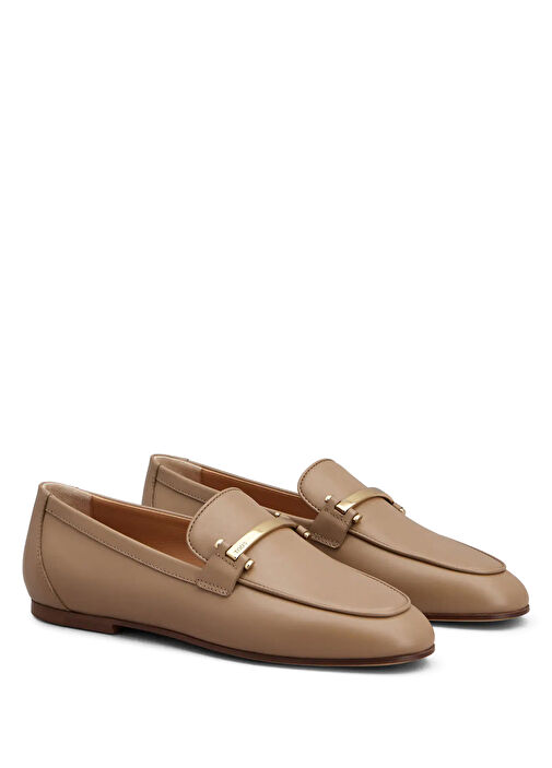 Tod's Tod's Kahverengi Cuoio Bej Kadın Deri Loafer Beymen'de! Kahverengi - 3. görsel