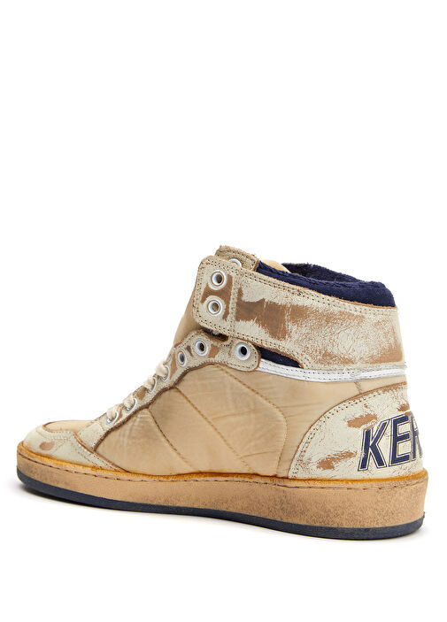 Skystar Mavi Beyaz Kadın Deri Sneaker - Görsel 4