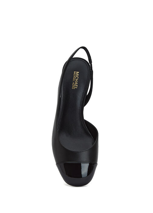 Michael Michael Kors Michael Michael Kors Perla Siyah Deri Topuklu Ayakkabı Basketbol Ayakkabıları | Beymen Siyah - 5. görsel