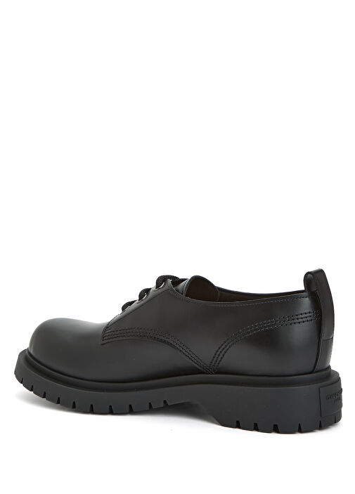 Siyah Erkek Deri Ayakkabı - Görsel 4