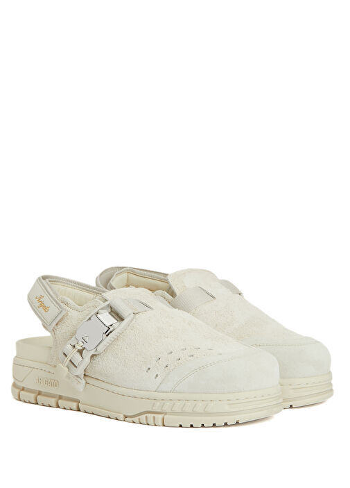 Krem Kadın Deri Sandalet - Görsel 3