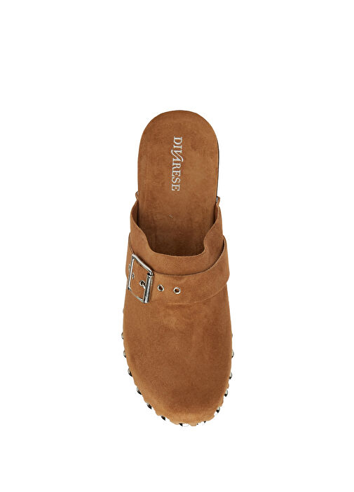 Taba Kadın Süet Terlik - Görsel 5