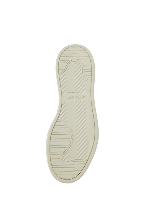 Micol Siyah Krem Kadın Deri Sneaker - Görsel 6