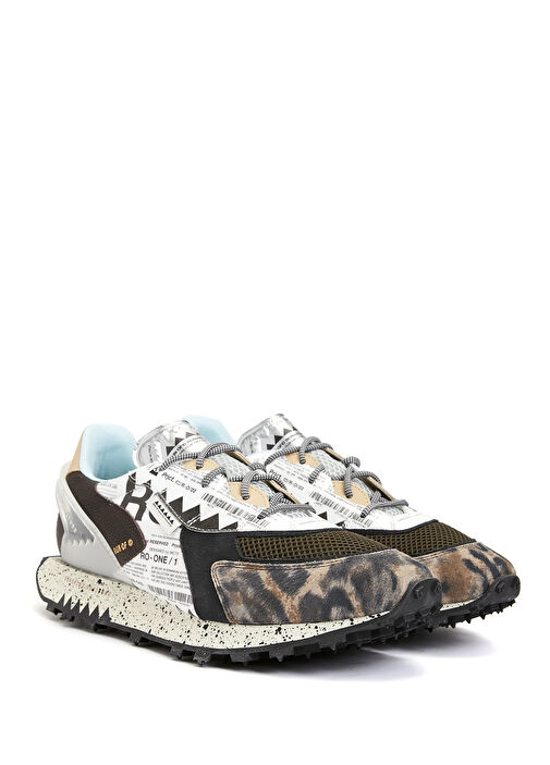 Hillton Desenli Erkek Sneaker - Görsel 3