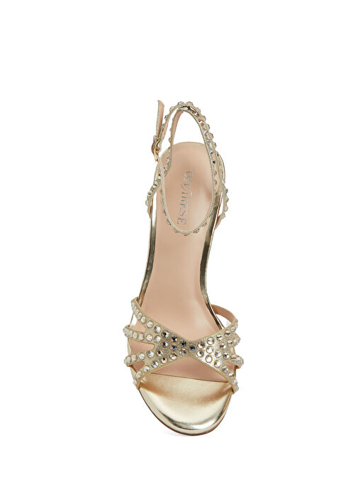 Gold Bantlı Kadın Sandalet - Görsel 5