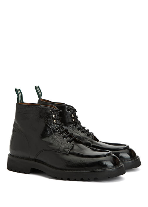Siyah Erkek Deri Bot - Görsel 3