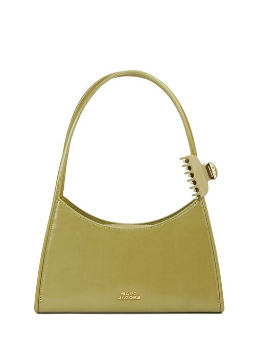 Marc Jacobs - The Glam Claw Clip Açık Yeşil Kadın Deri Çanta