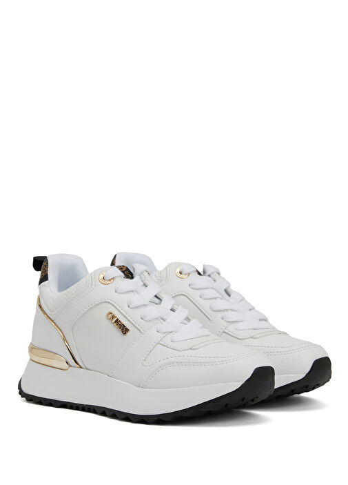 Kaddy Beyaz Kadın Sneaker - Görsel 3