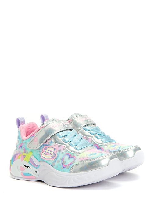 Unicorn Dreams Heart Sparkles Kız Çocuk Sneaker - Görsel 3