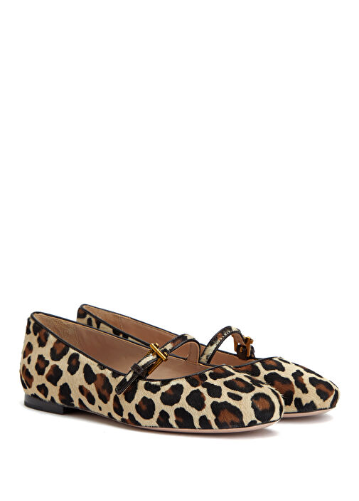 Beymen Collection Beymen Collection Leopar Desenli Kadın Deri Babet Beymen'de! Leopar - 3. görsel