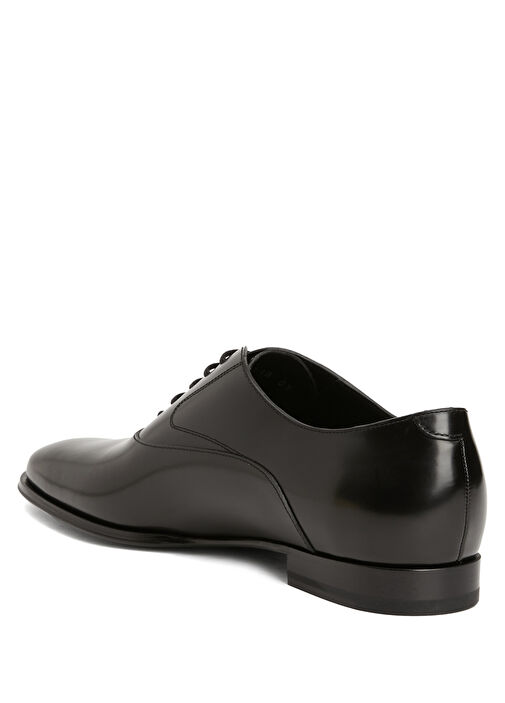 Siyah Erkek Deri Ayakkabı - Görsel 4
