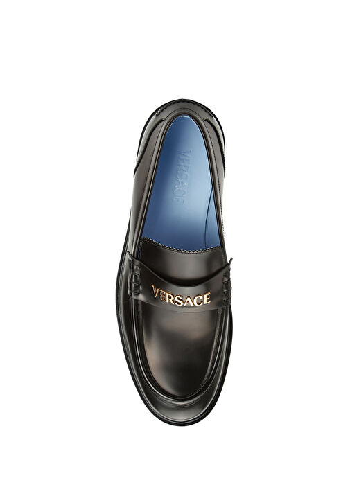 Siyah Erkek Deri Loafer - Görsel 10