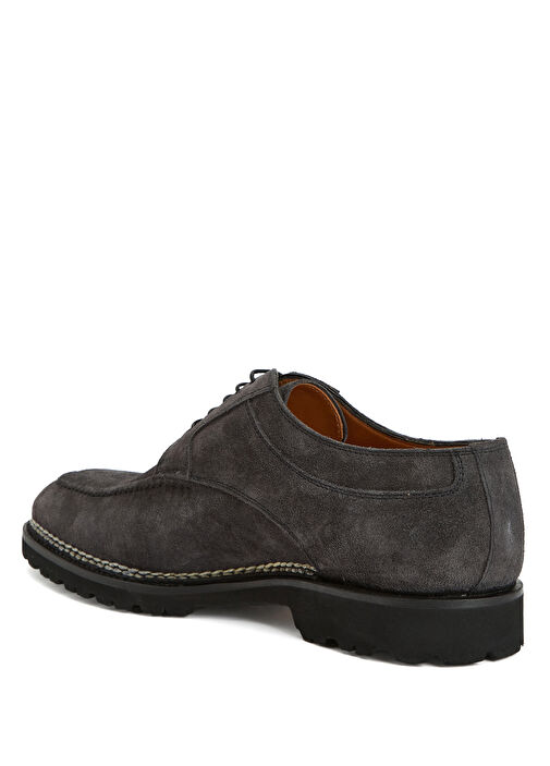 Koyu Gri Erkek Deri Ayakkabı - Görsel 4