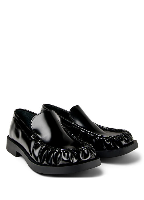 1978 Siyah Erkek Deri Ayakkabı - Görsel 3