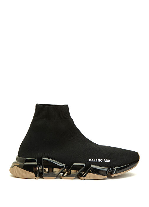 Balenciaga Bej-Siyah Erkek Speed 2.0 Siyah Erkek Sneaker 1924071