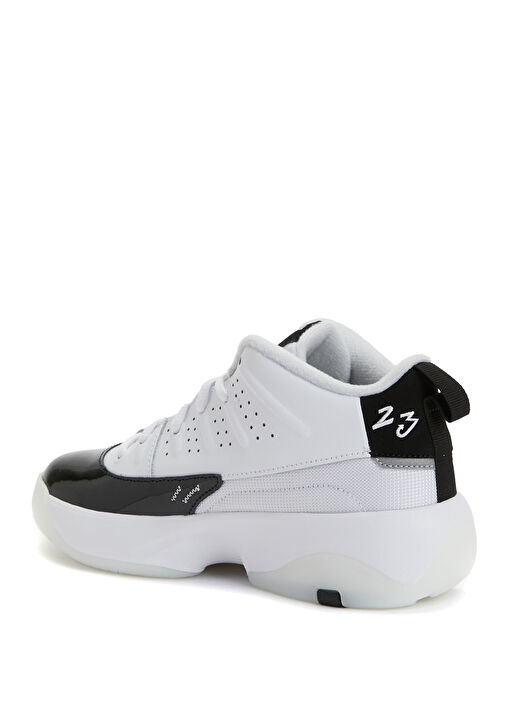 Jordan Max Aura 7 Beyaz Unisex Çocuk Deri Sneaker - Görsel 4