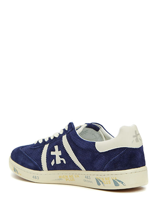 Bonnie Lacivert Erkek Deri Sneaker - Görsel 4