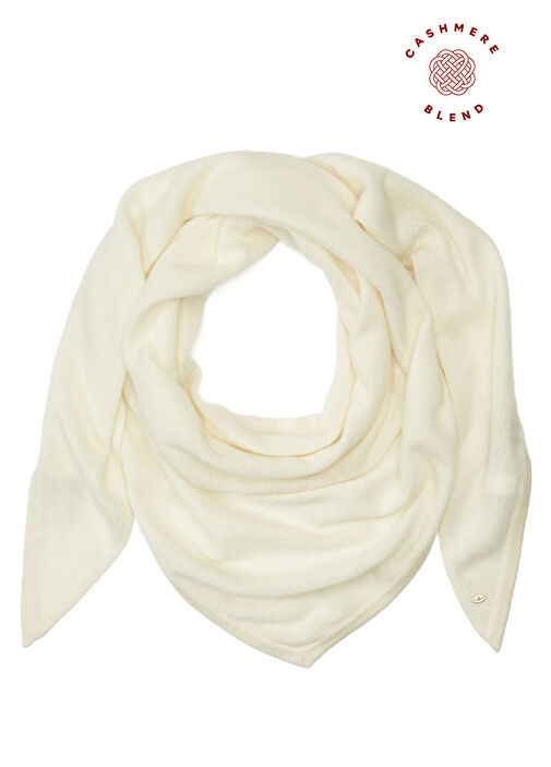 Gri Kadın Kaşmir Atkı