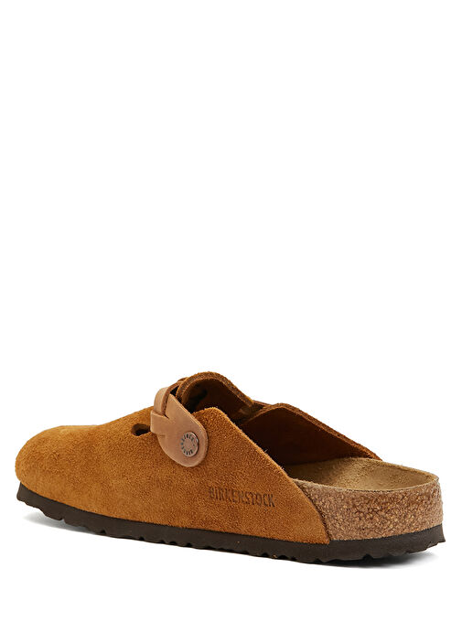 Boston VL Braided Taba Kadın Süet Terlik - Görsel 4