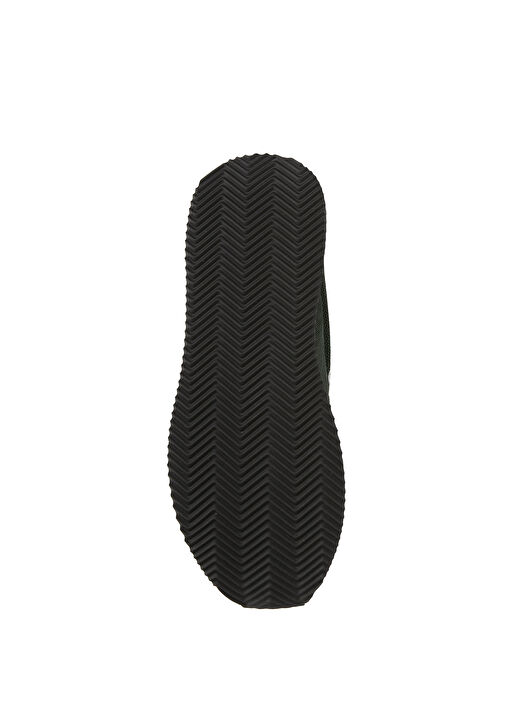 Beyaz Yeşil Erkek Deri Sneaker - Görsel 6