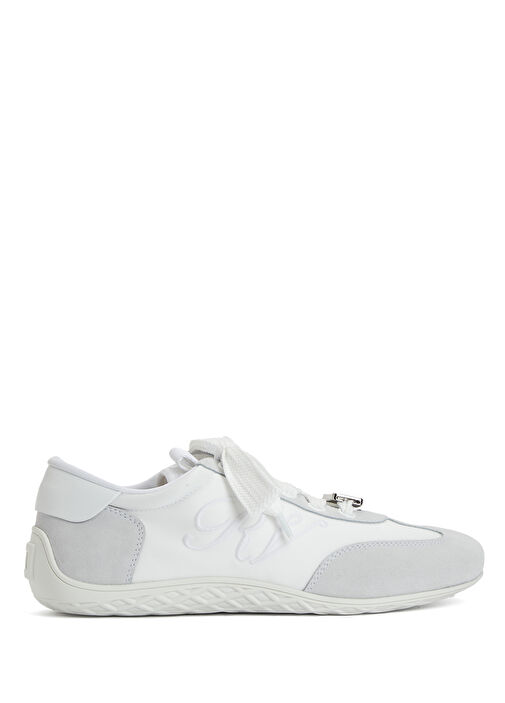 Viv Beyaz Kadın Deri Sneaker - Görsel 2