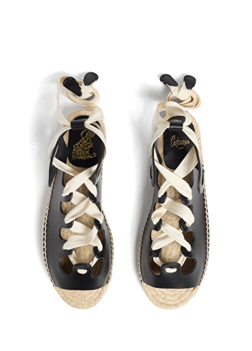 Castaner X Ancıent Greek Sandals Siyah Sandalet - Görsel 4