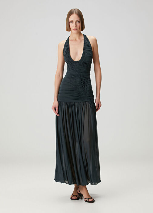 Christopher Esber - Orion Draped Maxi Evening Dress Christopher Esber - Orion Draped Maxi Evening Dress