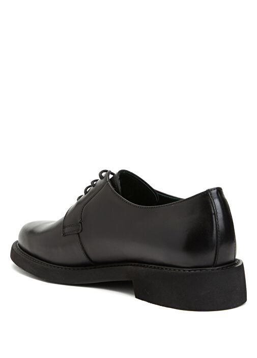 Siyah Erkek Deri Ayakkabı - Görsel 4