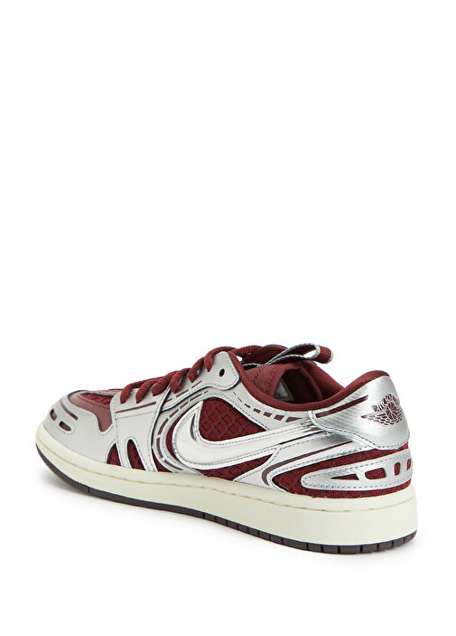 Jordan 1 Low Method Of Make Kırmızı Kadın Sneaker - Görsel 4