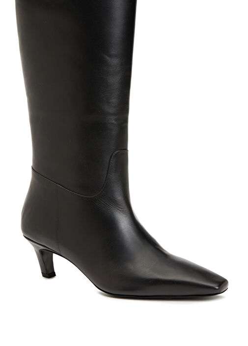 Network Network Siyah Kadın Deri Çizme Bot | Beymen Siyah - 7. görsel
