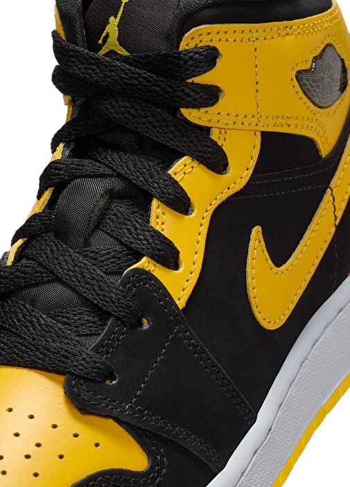 Air Jordan 1 Çocuk Deri Sneaker - Görsel 5