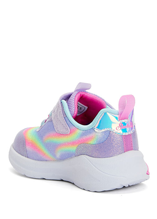 Unicorn Chaser Mor Kız Çocuk Sneaker - Görsel 4