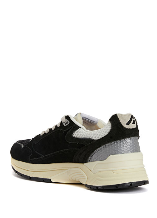 Hyperway Siyah Kadın Deri Sneaker - Görsel 4