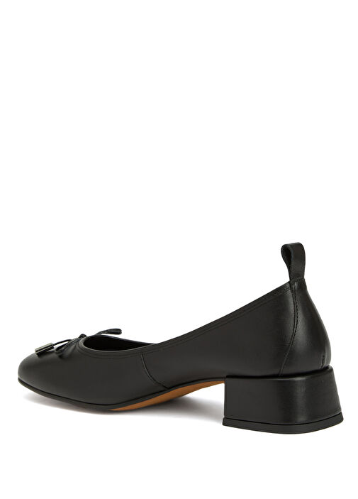 Siyah Deri Babet - Görsel 4